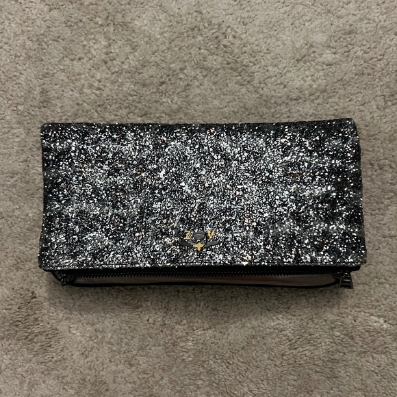 Zadig & Voltaire Rock Clutch Bag - Glitleo (Glitter Leopard) - Picture 1 of 6